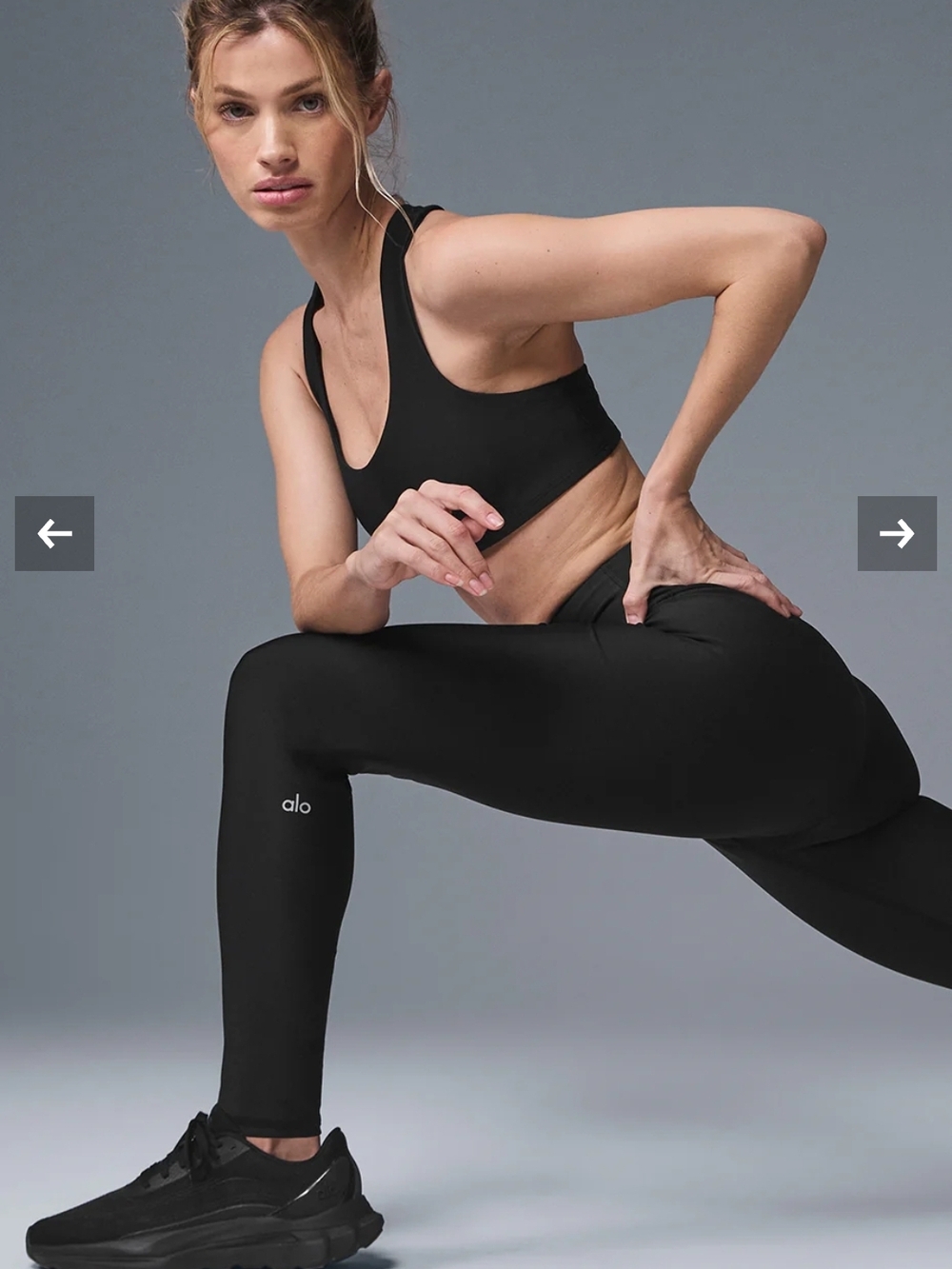 ALO Yoga Black High-Rise Performance Leggings